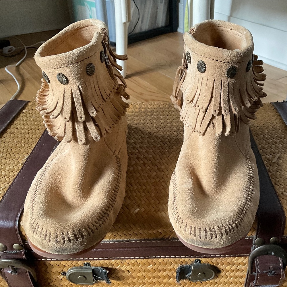 Minnetonka booties